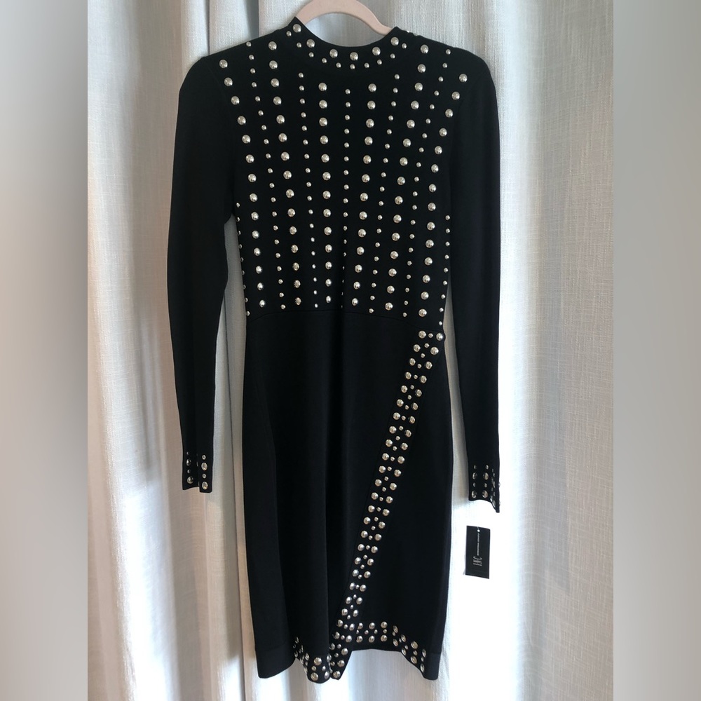 INC studded knit dress